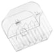 thumbnail image 3 of Makeup Box Storage 1 Pc Transparent Cosmetics Organizer Featuring Separate Compartments For Women On Dressing Table, 3 of 3