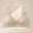 Khaki, variant on Womens No Underwire Lace Bra Wireless Seamless Bralette Everyday Comfort Adjustable Straps Coffee,Size XL