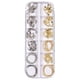 thumbnail image 2 of Accesorios para decoración de uñas, cadena de joyería para decoración de uñas, 12 rejillas, pegatinas decorativas para decoración de uñas, cadena de metal, cadena para uñas, 2 of 2