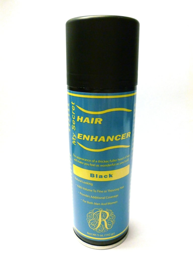 My Secret Hair Enhancer Spray, BLACK 5oz