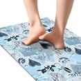 thumbnail image 4 of Floral Kitchen Rugs Sets of 3, Non Slip Kitchen Rugs and Mats Washable Farmhouse Kitchen Rugs Floral Kitchen Floor Mat Carpet Runner Rugs for Hallway Laundry Room, 4 of 12