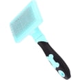thumbnail image 1 of Cepillo para perros y gatos, cepillo para el cuidado del cabello para perros y gatos pequeños, medianos y grandes, pelo largo y corto, azul brillar Electrónica, 1 of 5