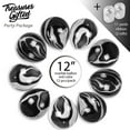 thumbnail image 2 of Black Marble Balloons - 12 Inch Latex Balloons - 36 Pack, 2 of 5