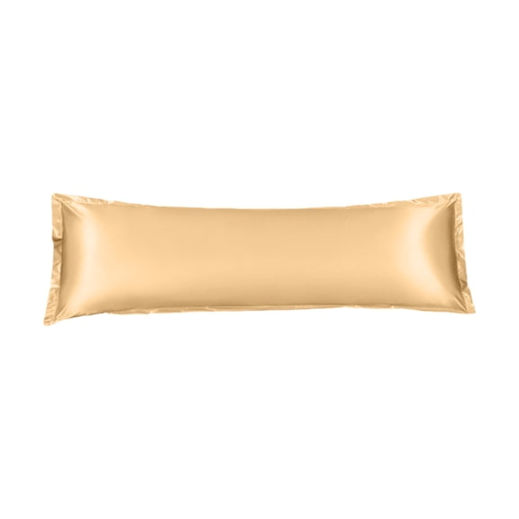 Specollect 1 Pcs Extra Long Satin Pillowcase for Sleeping Waterproof Body Pillow Cover Soft Smooth Cooling Pillow Protector for Bedroom Home Rest Use 120*48CM