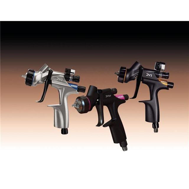 DeVilbiss DV704703 Ensemble de Pistolet à Pulvérisation avec Mini Pistolet Intelligent DV1