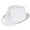 White, variant on Kiplyki Unisex Trilby Gangster Cap Beach Sun Straw Hat Band Sunhat