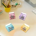 thumbnail image 3 of Taotanxi Two Hole Small-scale Pencil Sharpener 4Pcs,1 Blue, 1 Pink, 1 Purple, 1 Yellow, 3 of 5