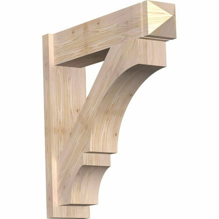 7 1 2 W x 32 D x 32 H Balboa Smooth Arts and Crafts Outlooker Douglas Fir