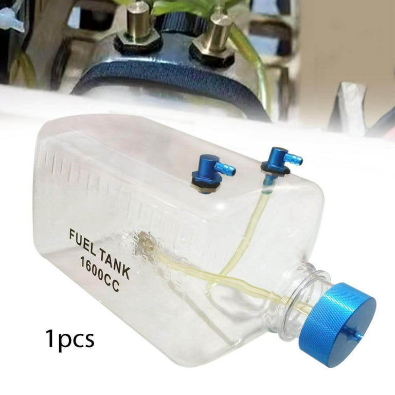 Colcolo RC Plane Fuel Tank Transparent Oil Bottle for Model Gas Airplane Spare Parts 1600CC Walmart