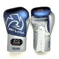thumbnail image 2 of RIVAL Boxing RS100 Pro Lace-Up Sparring Gloves - 16 oz. - Blue/Silver, 2 of 6
