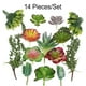thumbnail image 3 of Ounissouiy Suculentas falsas, accesorios para fotos, plantas decorativas simuladas, bonsái, decoraciones para el hogar, patios, césped, maceta, SET0836 Flores artificiales ES0825 Ounissouiy HA060204-03B, 3 of 6