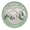 Spring Green, variant on Wander Often! Denali National Park, Alaska 3.5 Inch Iron Or Sew On Embroidered Fabric Badge Patch Seek Adventure, National Park Iconic Series