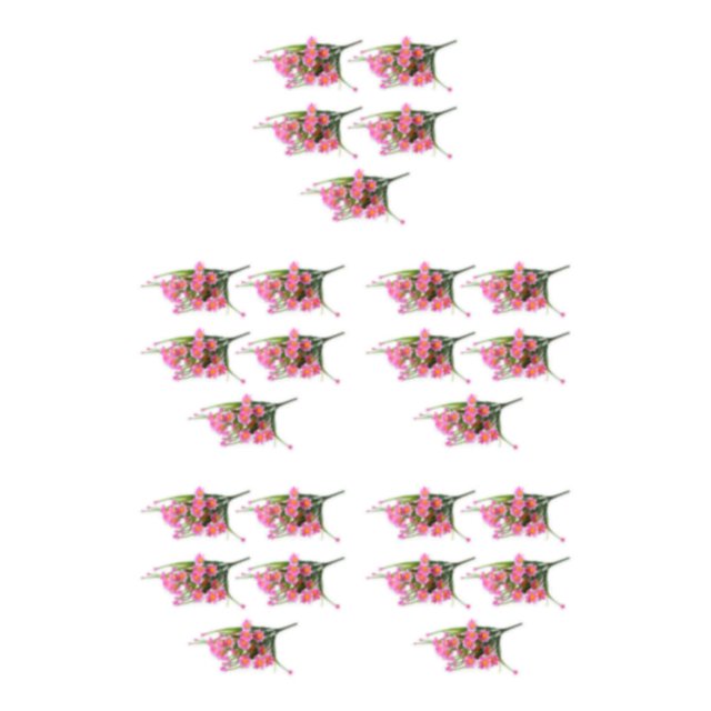 relayinert 5pcs/set Space With Artificial Daisies Realistic Appearance And Low Maintenance pink 5Set