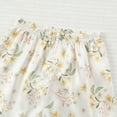 thumbnail image 4 of Odeerbi 1-8 Años Niñas Pijama de Verano de Satén Con Solapa de Muesca Camisas de Manga Corta Pantalones Conjunto de Pijama de Dos Piezas, 4 of 9
