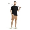 thumbnail image 5 of DTWOOO Mens Polo Shirts Short Sleeve Casual Solid Stylish Dry Fit Performance Designed Collared Golf Polo Shirts for Men, 5 of 8
