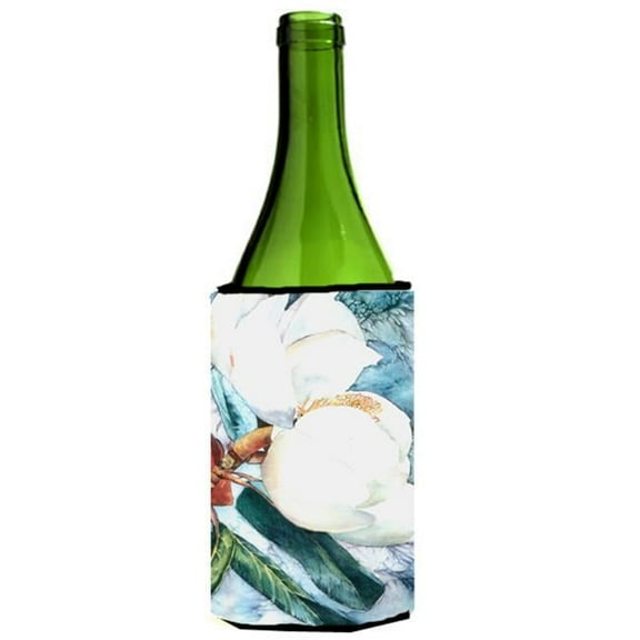 Flower - Magnolia Wine bottle sleeve Hugger - 24 Oz.