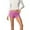 Pink, variant on Daznico Bodycon Shorts High Glitter Sequins Stretchy Lifting Party Clubwear Summer Mini Short Pants,Mardi Gras Clothing,M
