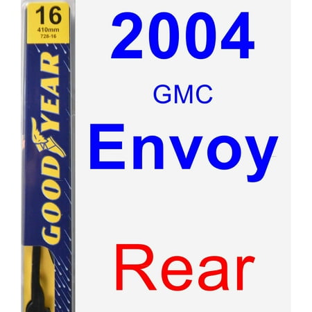 Gmc P3500 Wiper - 2004 GMC Envoy Rear Wiper Blade - Premium