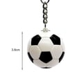 thumbnail image 5 of UDIYO 2 Pcs Key Ring Vibrant Color Water-proof ABS School Carnival Reward Soccer Keychain for Kids, 5 of 8