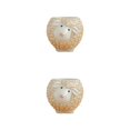 thumbnail image 2 of Transemion Gardens Beauty With Animal Planter - Eco-friendly Materials Easy To Maintain Small Ceramic Plant Pot sheep 2Set, 2 of 6