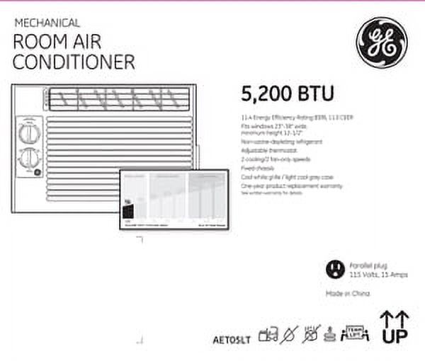 GE 115 Volt Room Air Conditioner - image 3 of 3