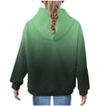 thumbnail image 5 of ibuvkizy St. Patrick's Day Graphic Hoodies for Teen Girls,St. Patrick's Day Children Gradient Hooded Top Girls Long Sleeved Sweatshirt Round Neck Pullover Top,12 Years, 5 of 5