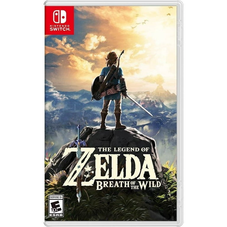 Nintendo Switch Console with Gray Joy-Con Zelda Bundle