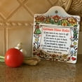thumbnail image 2 of Cork Backed Ceramic Cheeseboard: German Haus Rules, 2 of 4