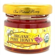 Case of 117 1.1oz Mini Jars of Organic Wildflower Honey ~ 1 oz Kosher jars great for Hotels, Restaurants, Corporate Events, Weddings, and more