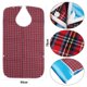 thumbnail image 3 of Baberos para adultos, baberos para adultos The Eldly Bib, baberos lavables para adultos para ancianos (paquete de 3, rojo, verde, azul) oso de fresa Electrónica, 3 of 5