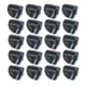 thumbnail image 2 of Juego de 20 conectores de cubo de alambre, piezas de repuesto, cubos de almacenamiento de alambre para almacenamiento Ángulo negro, 2 of 4