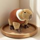 thumbnail image 3 of Brainrot Italian Animals Plush Toy - Cute Coconut Capybara Plush, Soft Stuffed Doll Gifts for Kids Fans, 3 of 5