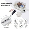 thumbnail image 6 of Tinyat Crossbody Bags for Women Clear Women Fanny Pack Belt Bag Stadium Approved Waterproof Waist Bags PVC Purse, 6 of 7