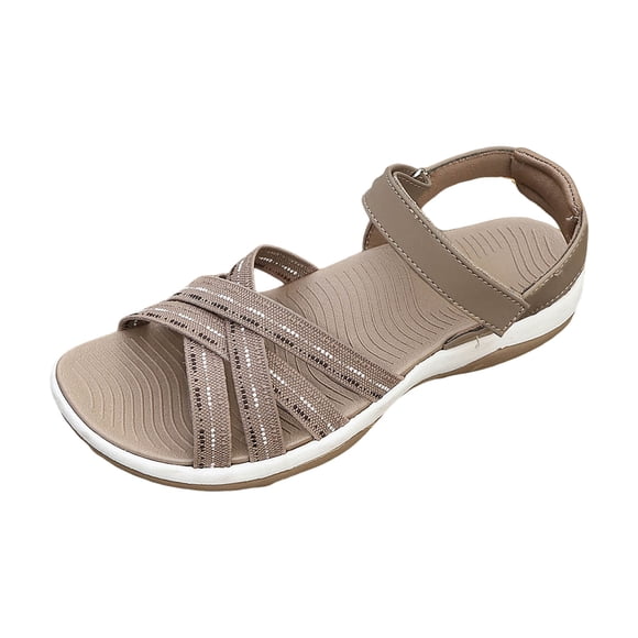 DAFEI Women's Open Toe Casual Sports Sandals with Soft Soles and Open Toes Adjustable Straps.