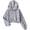 Grey Sweatshirts 1PC, variant on MEZZALL Sweatshirts For Women Solid Color Long Sleeve Hoodies Fashion Drawstring Crop Tops Pullover Daily Outdoor Vacation Travel