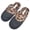 Leopard, variant on Millffy Women's Comfy Faux Fur Lining Clog Scuff House Shoes Memory Foam Slip on Anti-skid Sole (US 7-8, Pink)
