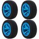 thumbnail image 2 of 4Pcs RC Car Model Accessories for WLtoys 1/28 K989-53 Aluminum Tires (Blue), 2 of 4