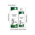 thumbnail image 3 of Faucet Cleaner Spray Hard Water Stain Limescale Remover Polish for Kitchen Bathroom Sink Showerhead Chrome Metal 100ml, 3 of 9