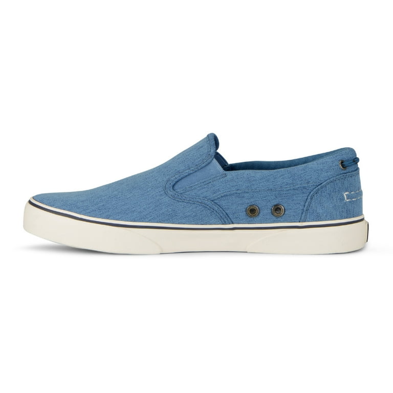Guy Harvey Pacific Canvas Sneakers - Slip-On Oxford Style