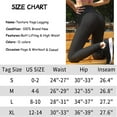 thumbnail image 6 of COMFREE Women's High Waisted Yoga Pants Tummy Control Anti Cellulite Ruched Butt Lifting Scrunch Booty Leggings Workout Running Textured Tights, 6 of 6