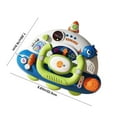thumbnail image 3 of Interactive Steering Wheel Toy For Kids With Lights Sounds And Gear Lever Educational Driving Experience Develops Motor Skills And Coordination, 3 of 6