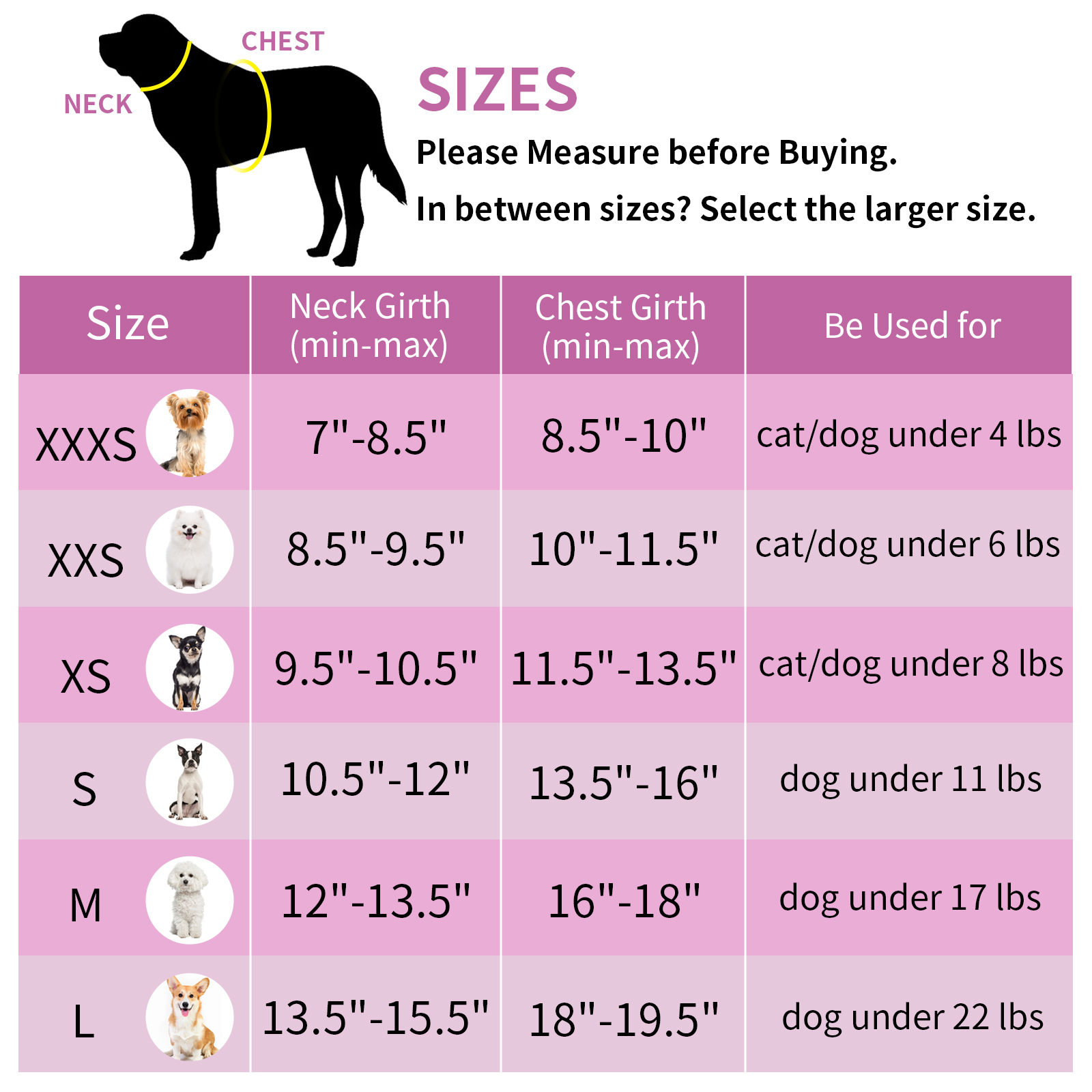 Aiitle Adjustable Reflective Mesh Dog Harness, Small, Black photo 4