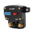 thumbnail image 4 of Audio Fuse Breaker Inverter, High Sensitivity Car Stereo Fuse Holder Manual Reset  For Boat 50A, 4 of 8