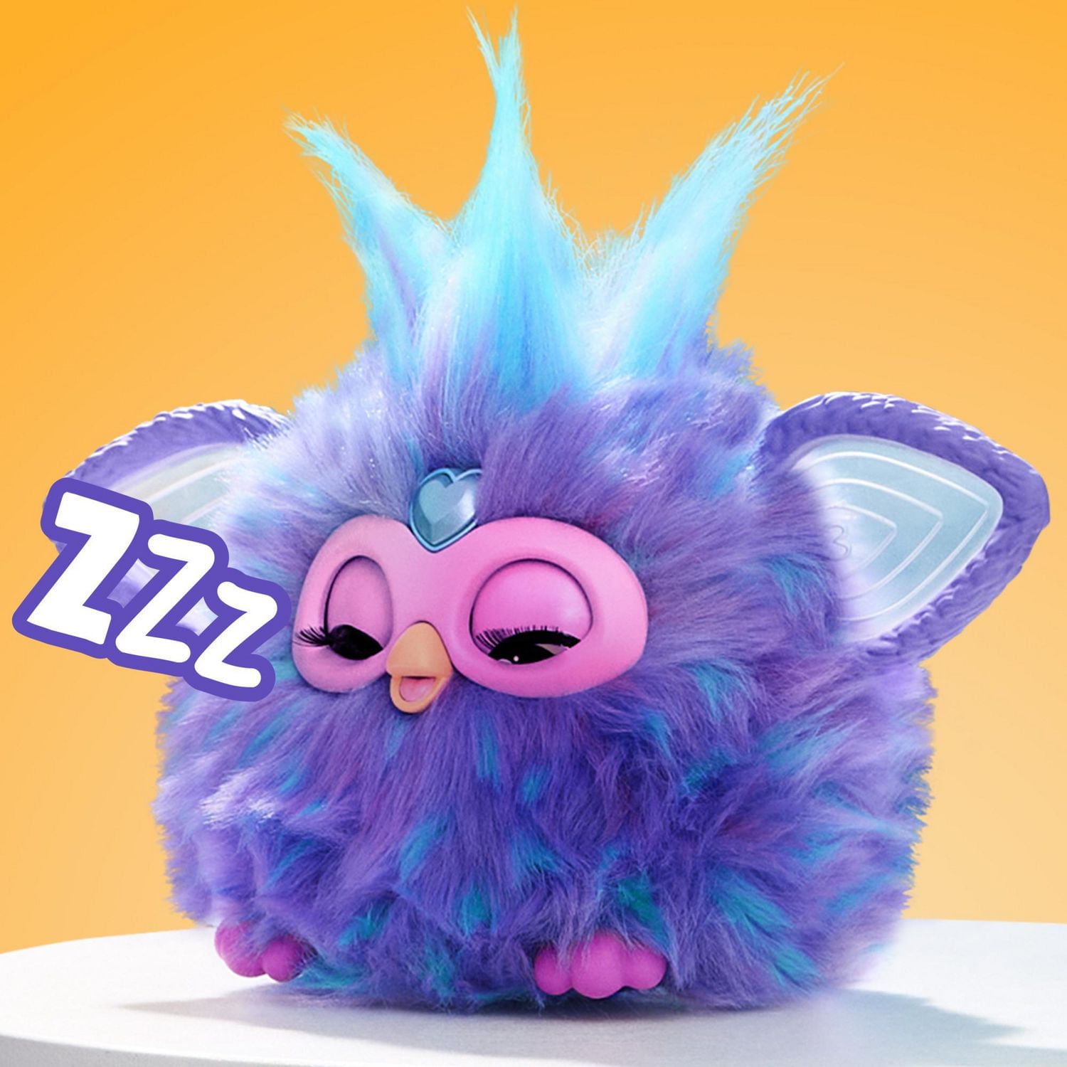 Furby violet peluche interactive - Version française À partir de 6 ans