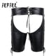 thumbnail image 2 of Marca iEFiEL, lencería sexy para hombres, pantalones cortos con cordones y trasero abierto, ropa interior, calzoncillos, pantalones exóticos, bragas para hombres gay, 2 of 4