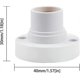 thumbnail image 3 of Newway 5pcks E14 Lamp Holder,e14 Screw Light Bulb Holder, Plastic Ceiling Lamp Socket Crday Gift, 3 of 5