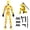 Yellow, variant on Action Figure, Robot Action Figures,Funny 3D Printed Multi Jointed Action Figures Action Figure Desktop Decorations Game Gifts for Adult