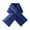 Blue, variant on Cross Front Padded Cotton Scarf For Women Men Thick Shawl Wrap Thermal Winter Warm Neck Wrap Neckerchief Scarves for Daily Outdoor Skiing Commuting Light Khaki