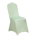 thumbnail image 2 of BalsaCircle Sage Green Spandex Stretchable Banquet Solid Chair Covers Slipcovers, 2 of 8