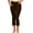 Coffee, variant on Ussuma Yogo Capris Pants for Women Flared Yoga Pants with Pockets High Waisted Flare Leggings Bell Bottom Bootcut Yoga Dress Pants Solid Color Tummy Control Seamless Workout Pants Sports Run L Wine